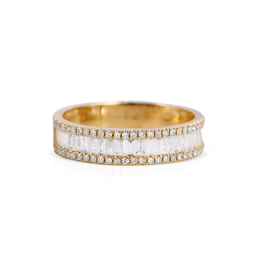 SALT. Fine Jewelry  BLAKE BAGUETTE DIAMOND RING – SALT. Fine