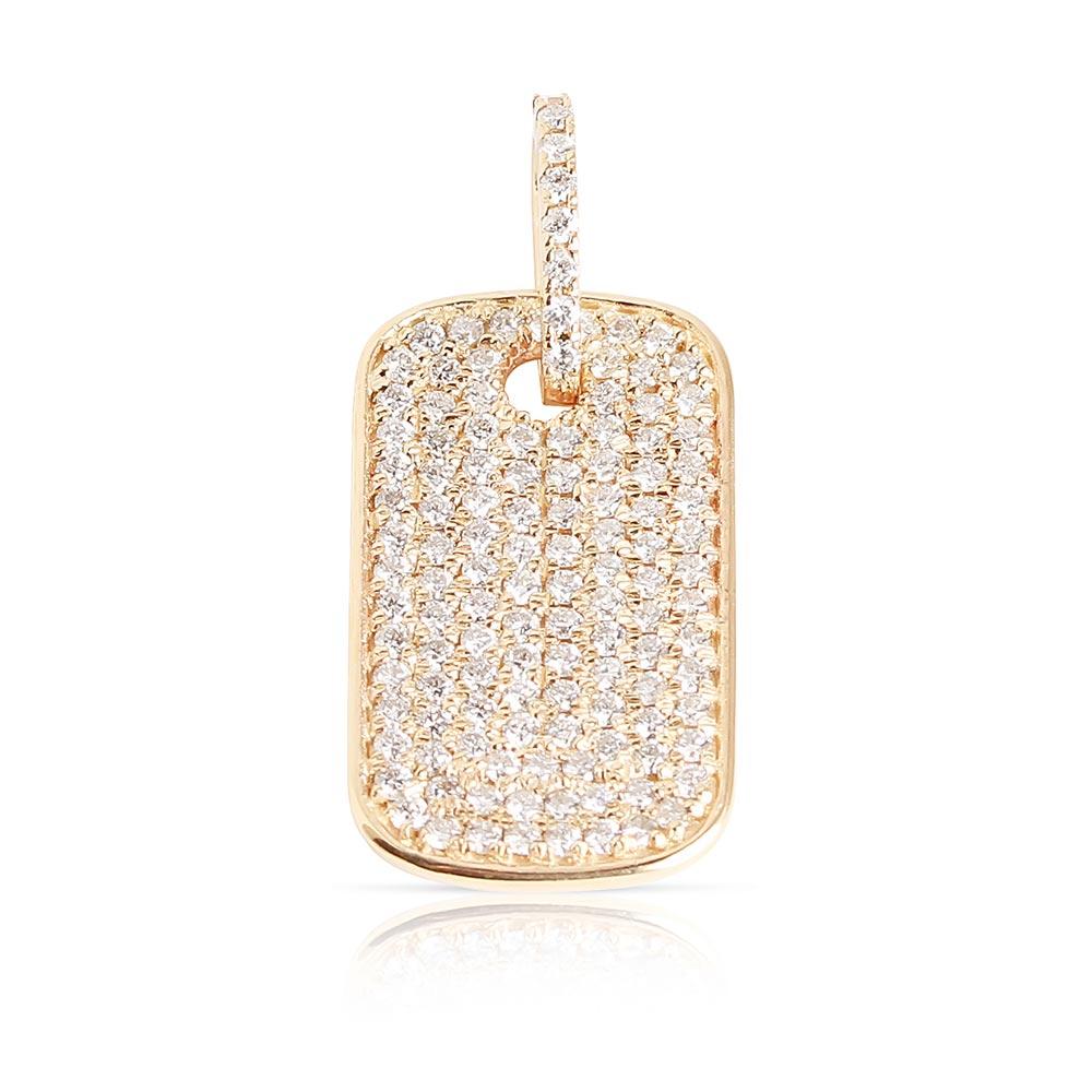 Dog tags diamond shop