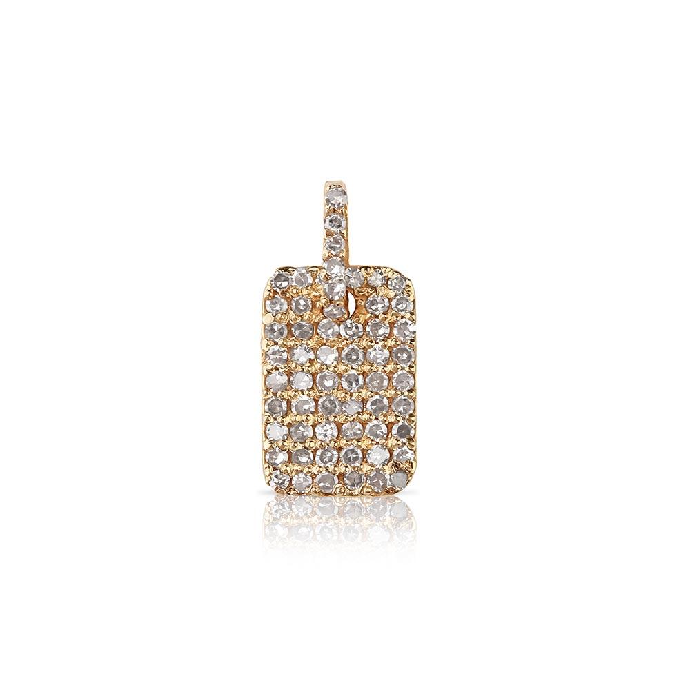 Diamond dog tag new arrivals