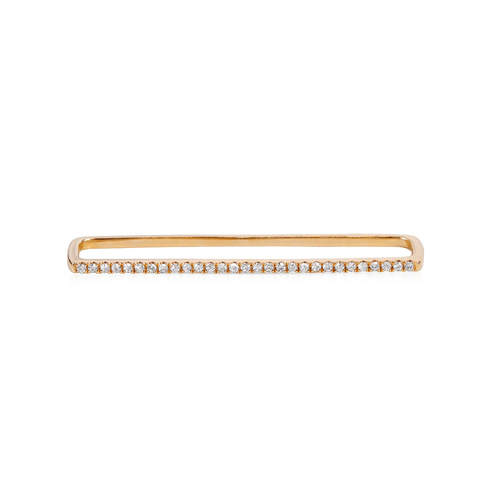 DIAMOND EAR BAR