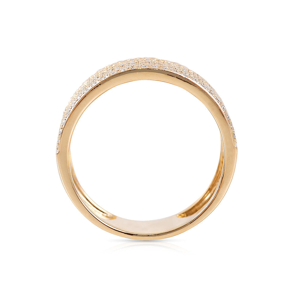 4K Gold and Half Diamond Cigar Band Ring
Half Diamond Cigar Band Ring in 14K Gold
14K Gold Cigar Band Ring with Half Diamonds
Gold and Diamond Cigar Band Ring
Diamond Cigar Band Ring in 14K Gold
