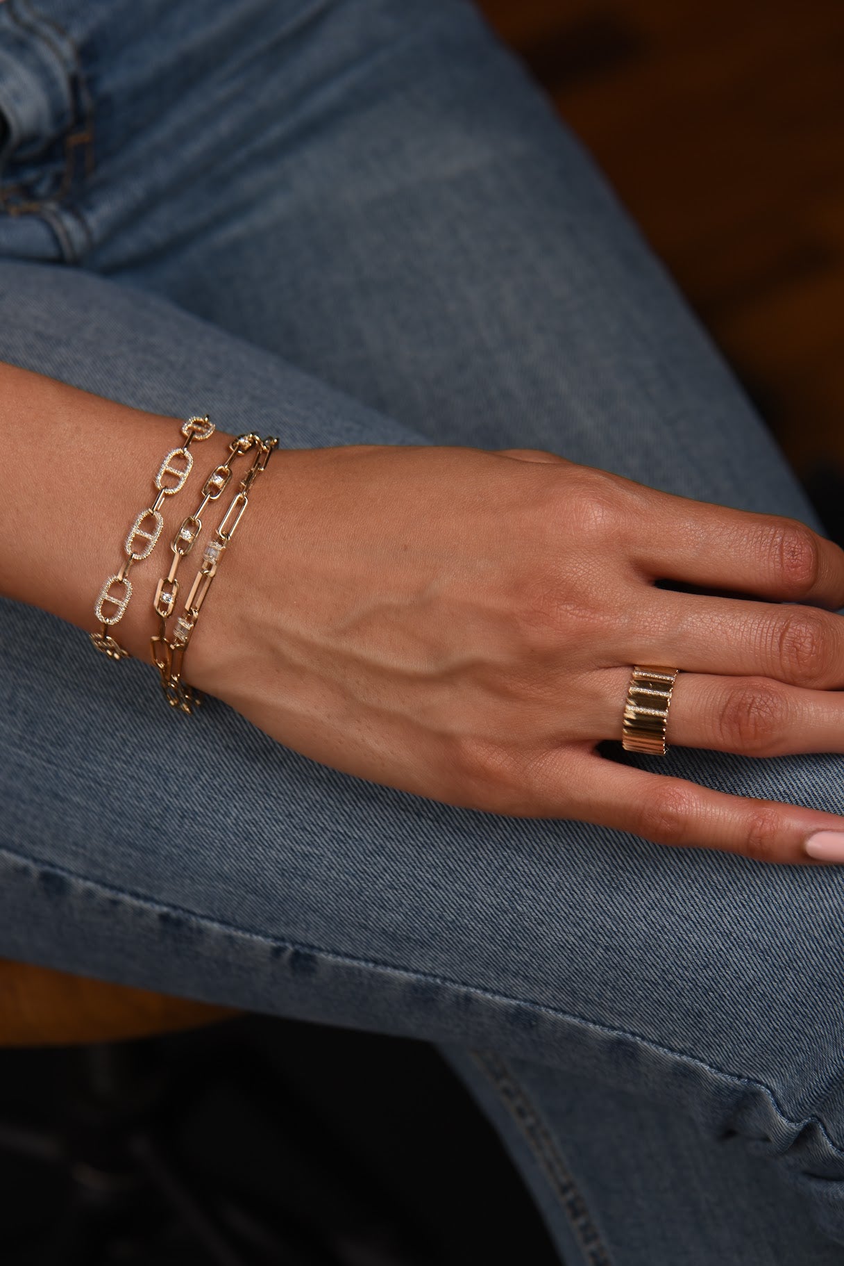 14K GOLD DIAMOND MARINER LINK BRACELET
Diamond Mariner Link Bracelet
Mariner Link Diamond Bracelet
Diamond Bracelet in 14K Gold
Mariner Link Bracelet with Diamonds
Luxury Diamond Mariner Link Bracelet
Mariner link bracelet
Diamond bracelet
Gold diamond bracelet
Luxury bracelet
Designer bracelet
Diamond link bracelet
14K gold bracelet
Fine jewelry bracelet
Statement bracelet
Diamond jewelry