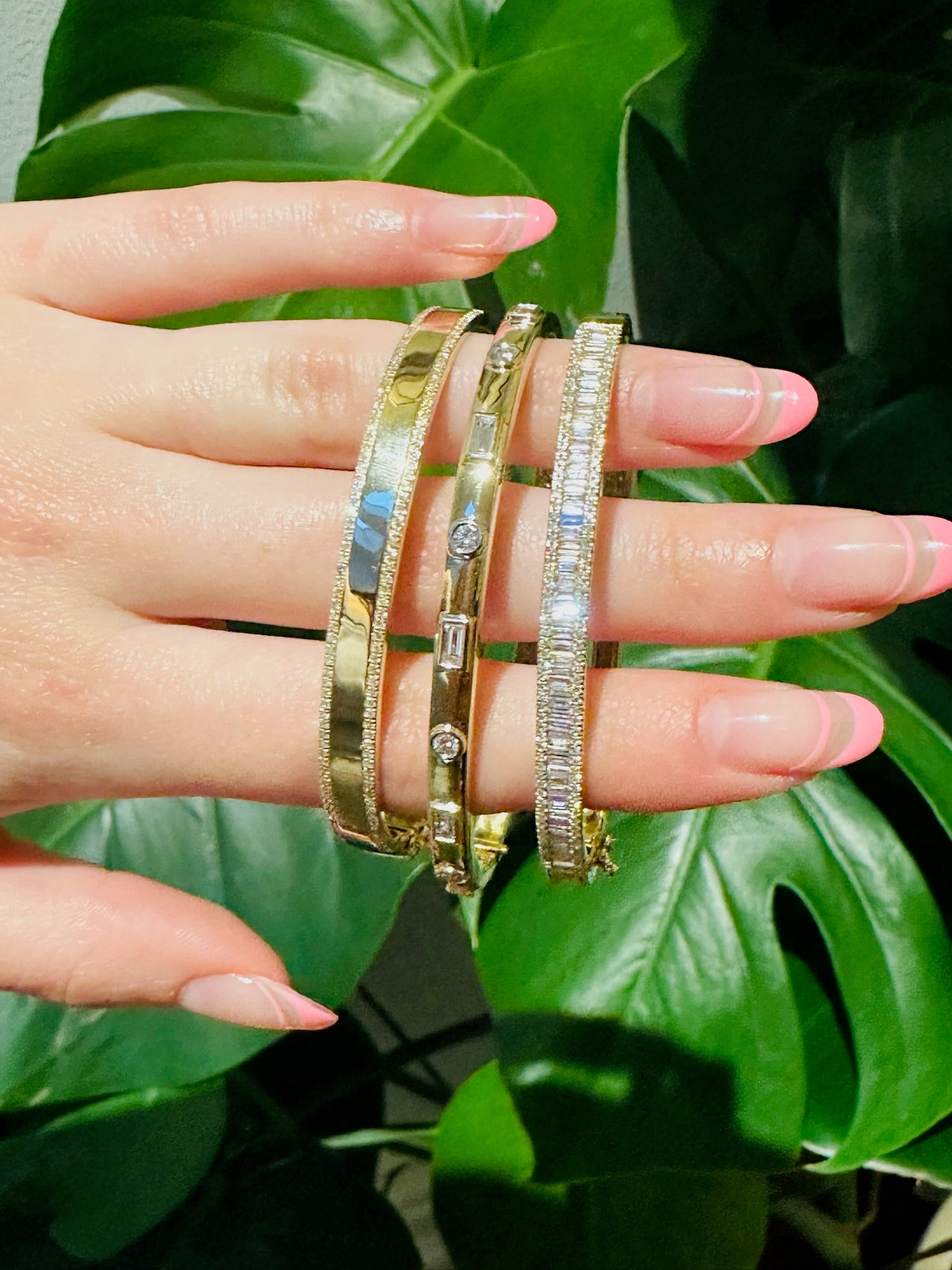 14K GOLD INSET BAGUETTE AND BRILLIANT DIAMOND BANGLE
Inset Baguette and Brilliant Diamond Bangle
Baguette and Brilliant Diamond Bangle
Brilliant Diamond Bangle
Inset Baguette Diamond Bracelet
14K Gold Inset Baguette and Brilliant Diamond Bangle
Baguette diamond bangle
Brilliant diamond bangle
Diamond bangle
Luxury bracelet
14K gold bangle
Fine jewelry bracelet
Elegant diamond bangle
Designer bracelet
Timeless diamond bracelet
Inset diamond bangle