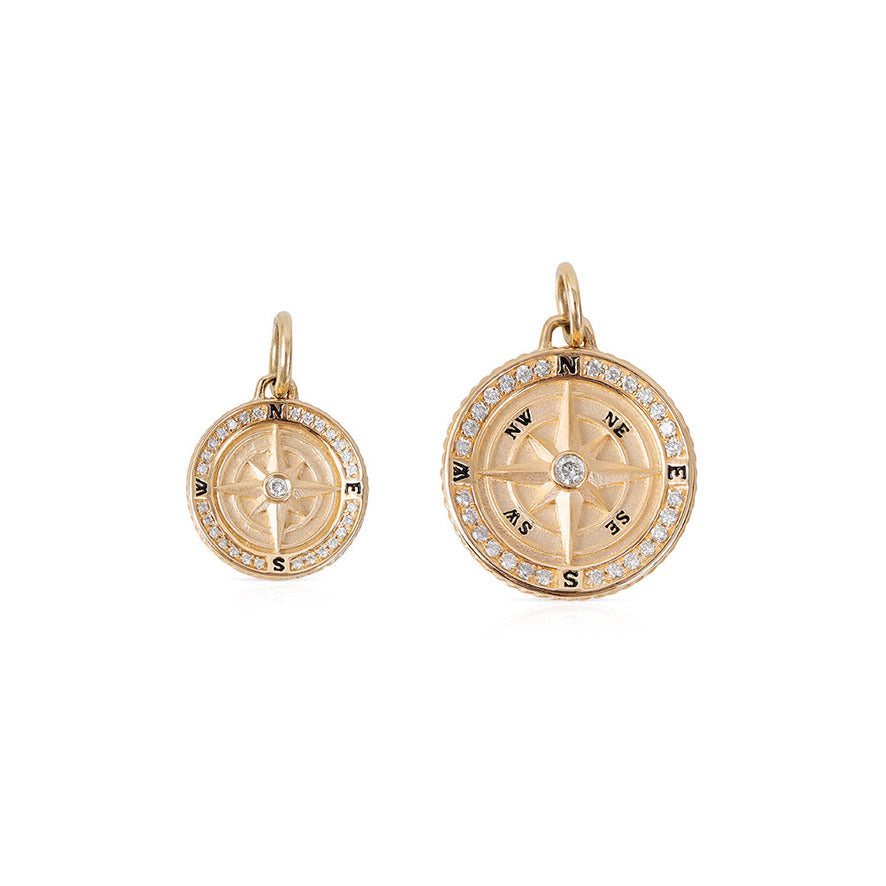 14K GOLD SMALL DIAMOND COMPASS CHRM
14K Gold and Diamond Classic Compass Charm Small
Small Diamond Compass Charm in 14K Gold
14K Gold Classic Compass Charm with Diamonds
Diamond Compass Pendant Small in 14K Gold
Small 14K Gold Compass Charm with Diamond
Compass charm
Diamond charm
Gold pendant
14K gold jewelry
Fine jewelry
Designer compass
Luxury pendant
Statement charm
Small charm