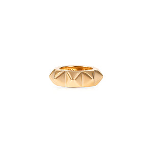 14K GOLD STUD RONDELLE