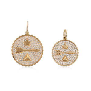 KARMA DIAMOND TALISMAN CHARM
Large Karma Diamond Talisman Charm
Diamond Karma Talisman Pendant
Luxury Large Karma Diamond Charm
Karma Diamond Charm for Necklace
Diamond-Encrusted Karma Talisman
