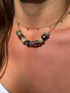 14K GOLD ETERNITY RUBY RONDELLE