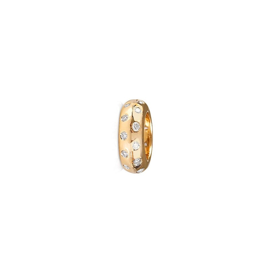 24 DIAMOND RONDELLE IN 14K GOLD