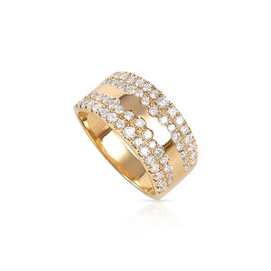 CLARA SCATTERED DIAMOND BAND