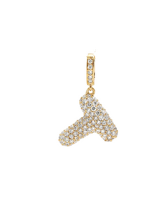 DIAMOND BUBBLE LETTER T