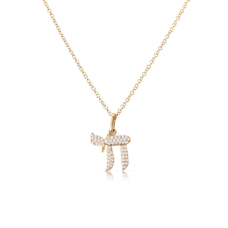 DIAMOND CHAI NECKLACE