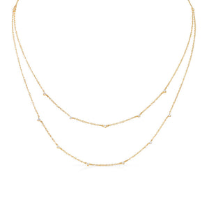 DIAMOND LAYERED NECKLACE