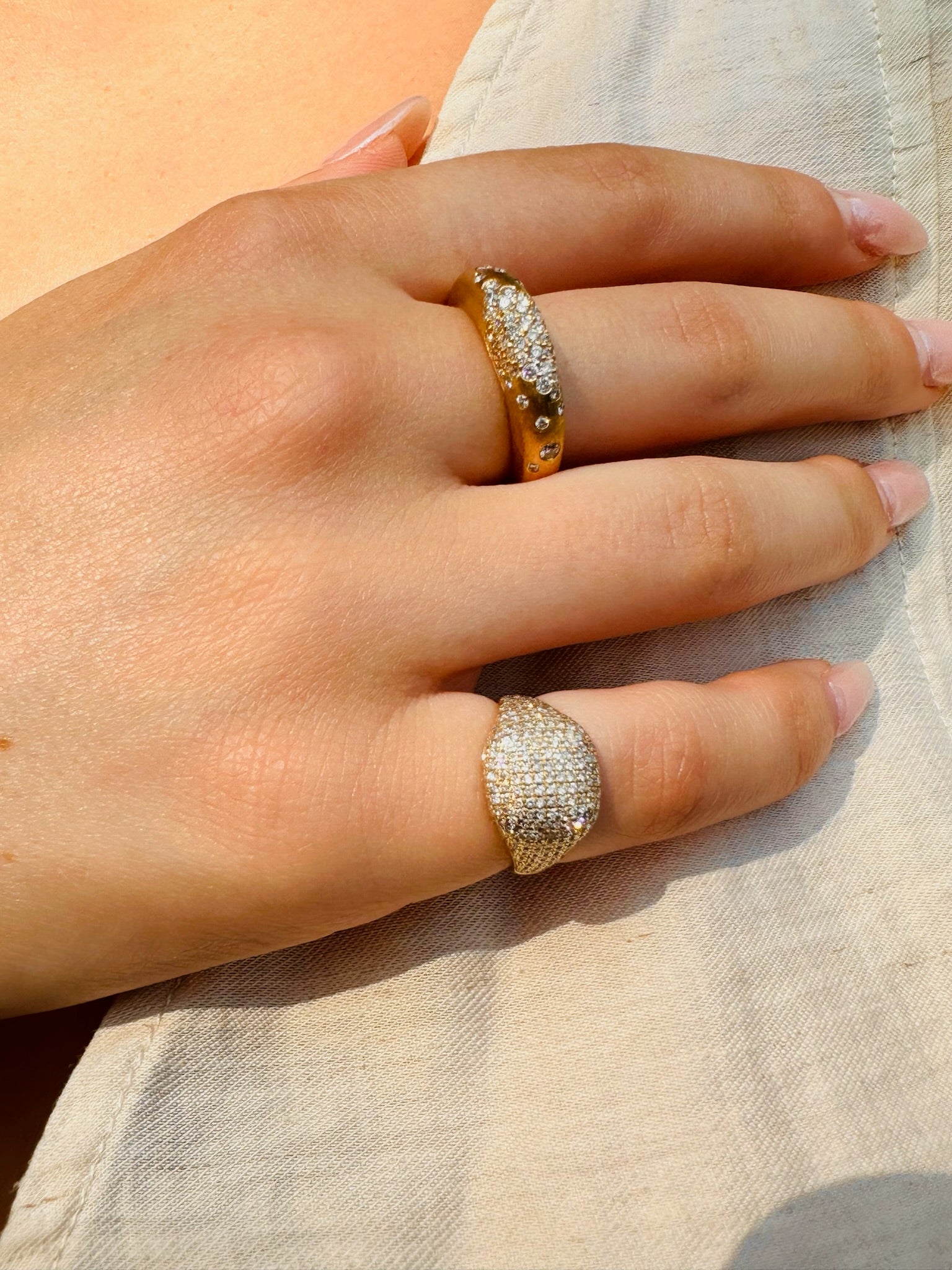 Scattered Diamond Dome Ring
Diamond Dome Ring
Scattered Diamond Ring
Dome Shaped Diamond Ring
Designer Diamond Dome Ring
Diamond ring
Dome ring
Scattered diamond
Engagement ring
Fine jewelry
Luxury ring
Designer jewelry
Fashion rings
Statement rings
