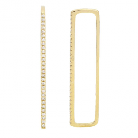 DIAMOND EAR BAR