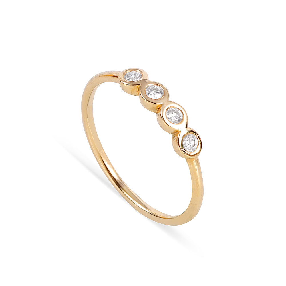 FOUR DIAMOND STACKING RING
Four Diamond Stacking Ring
Stacking Diamond Ring with Four Diamonds
Four-Diamond Stacker Ring
Diamond Stacking Ring
Four-Diamond Ring
