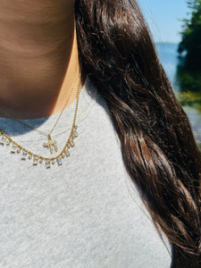 DIAMOND CHAI NECKLACE