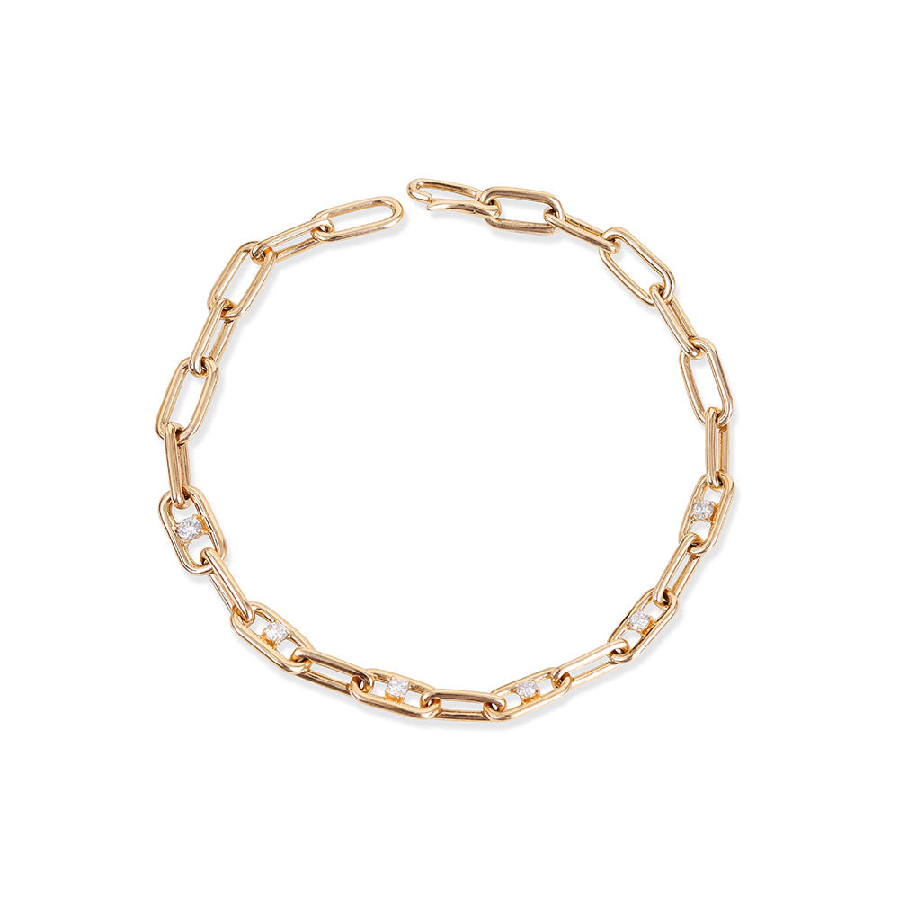 Melony Diamond Paperclip Chain Bracelet
Diamond Paperclip Chain Bracelet
Melony Paperclip Bracelet with Diamonds
Diamond Paperclip Chain Bracelet in 14K Gold
Luxury Diamond Paperclip Bracelet
Paperclip bracelet
Diamond bracelet
Gold diamond bracelet
Luxury bracelet
Designer bracelet
Paperclip chain bracelet
Diamond jewelry
Fine jewelry bracelet
Gold bracelet
Elegant bracelet