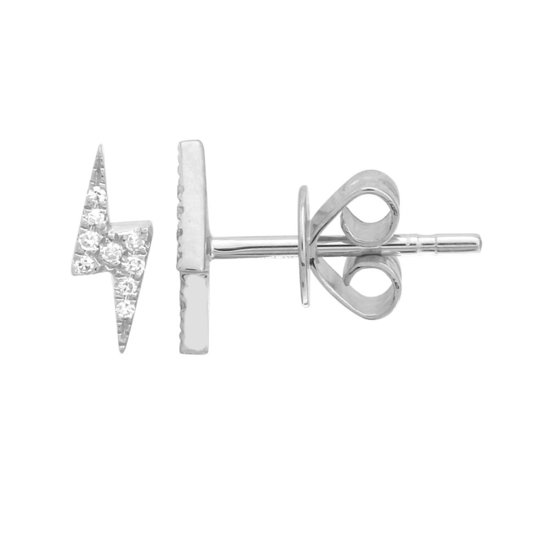 SALT. Fine Jewelry DIAMOND LIGHTNING BOLT EARRINGS SALT. Fine Jewelry CA