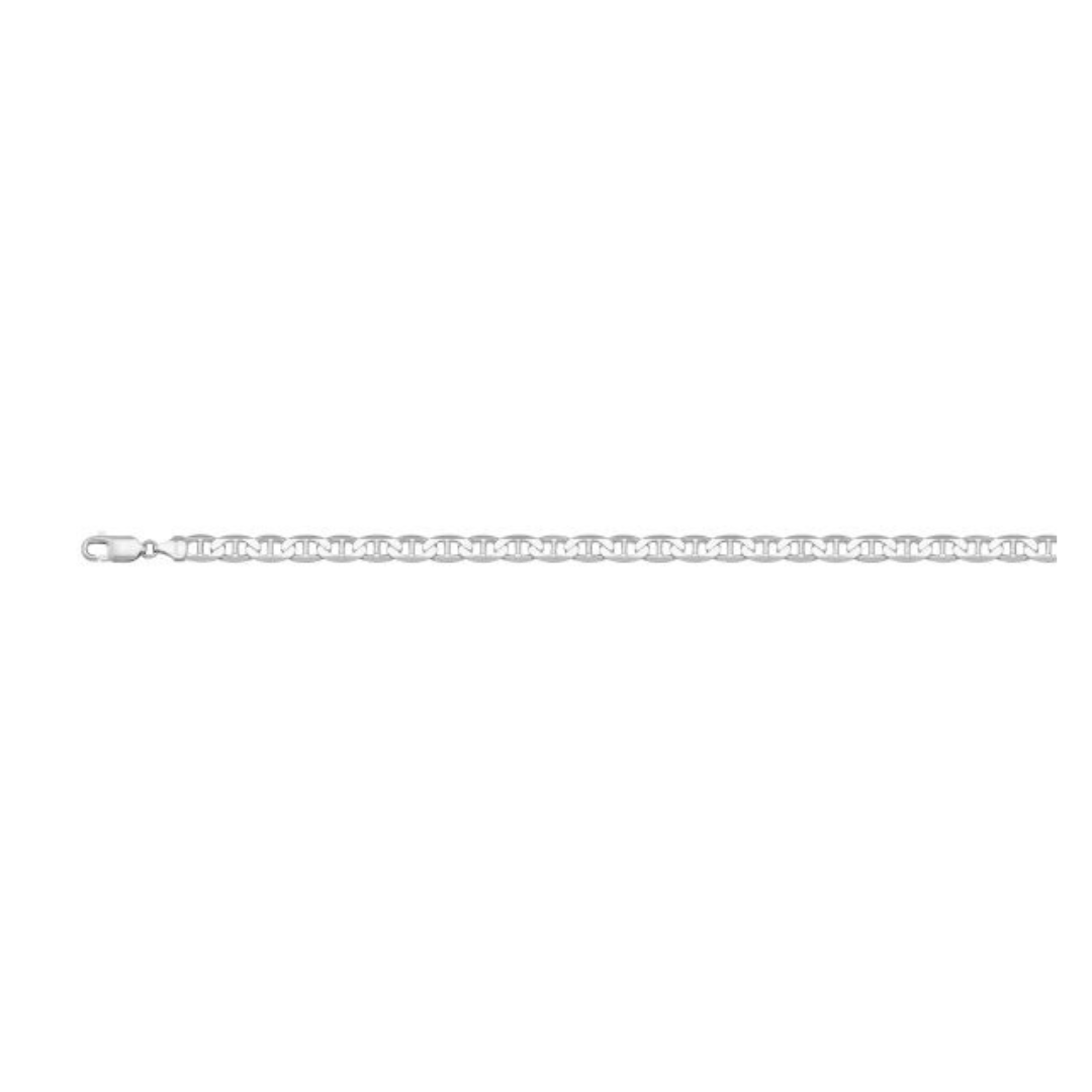 14K GOLD MINI FLAT MARINER CHAIN