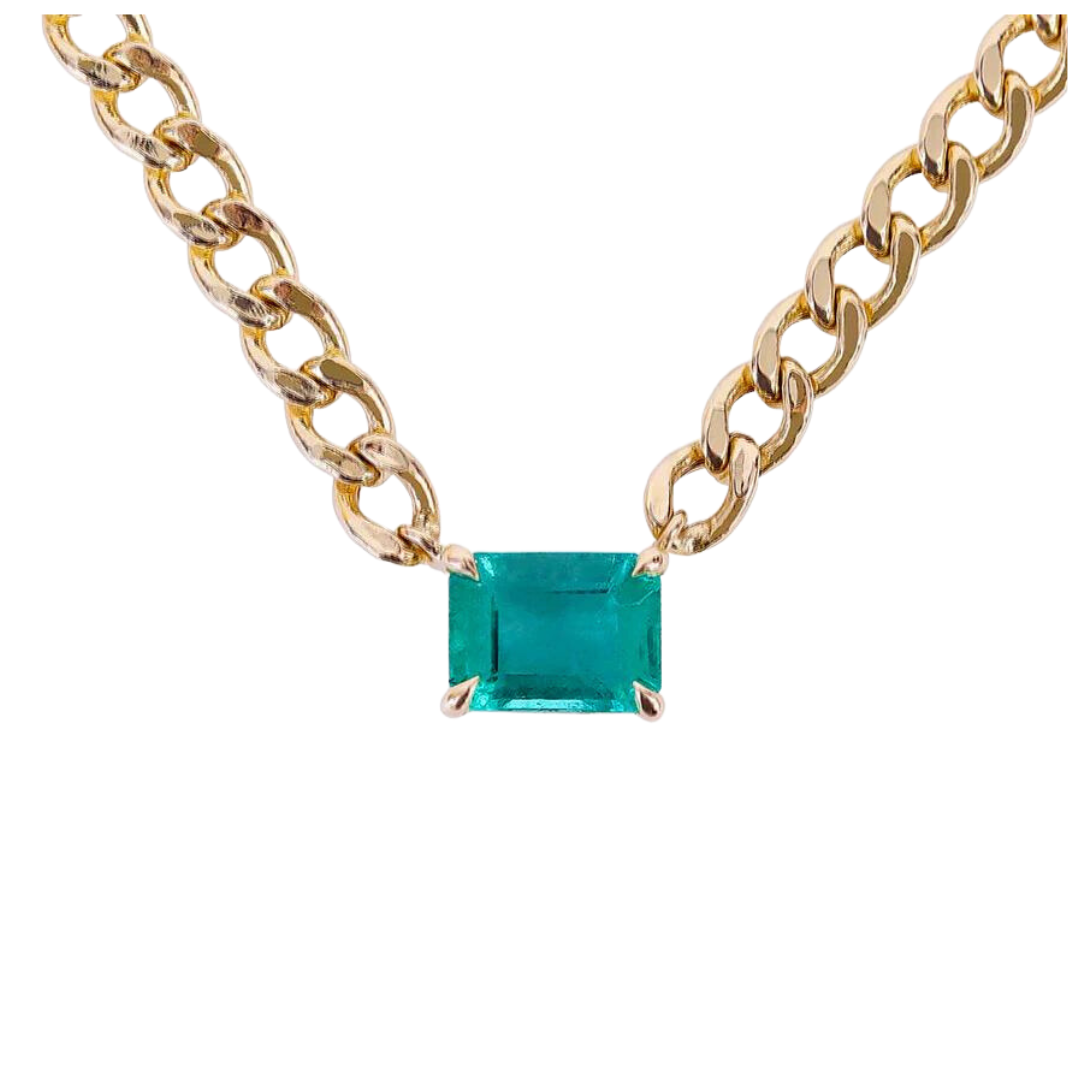 EMERALD NECKLACE WITH CUBAN CHAIN
Gemstone Necklace with Cuban Chain
Cuban Chain Necklace with Gemstones
Gemstone Cuban Chain Necklace
Elegant Gemstone Necklace
Cuban Chain Necklace
Luxury Gemstone Cuban Chain Necklace
Statement Necklace with Gemstones and Cuban Chain
Fine Jewelry Gemstone Necklace
Cuban Chain Necklace in 14K Gold
Minimalist Gemstone Necklace with Cuban Chain
Gemstone necklace
Cuban chain
Luxury jewelry
Gold necklace
Fine jewelry
Statement necklace
Minimalist necklace
Elegant necklace