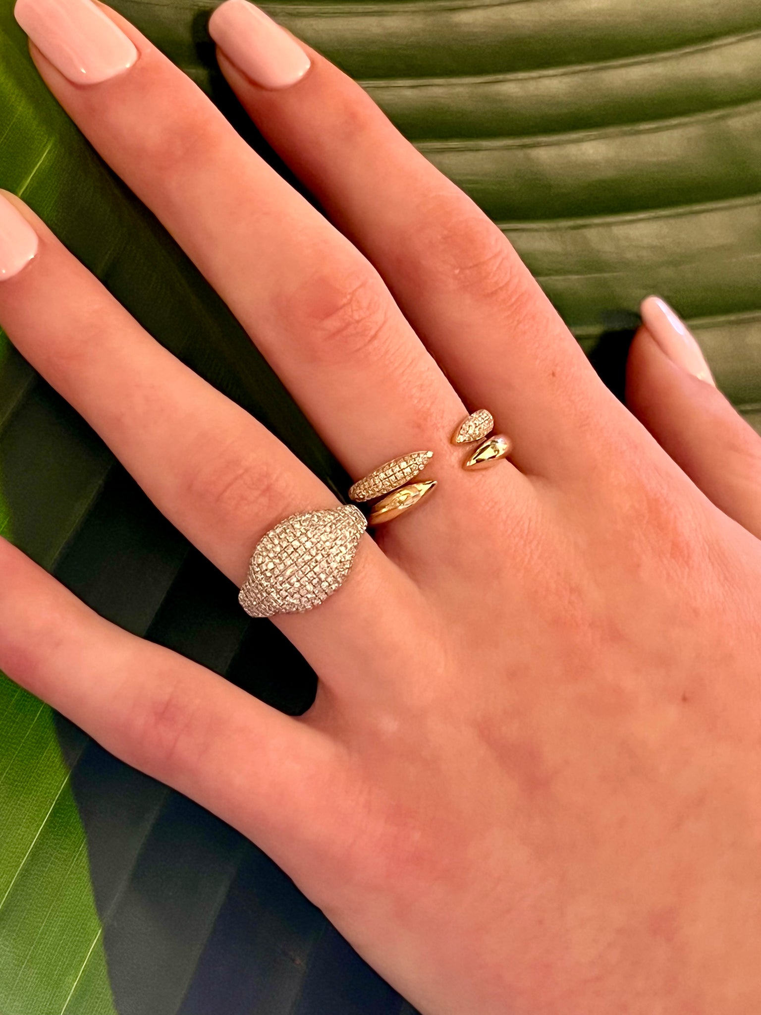 Claw ring gold online