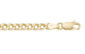 14K GOLD HOLLOW MIAMI CUBAN LINK CHAIN (3.5MM)