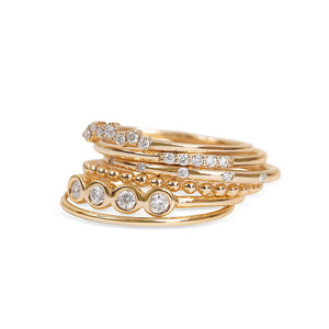 MOLLY DIAMOND STACKING RING