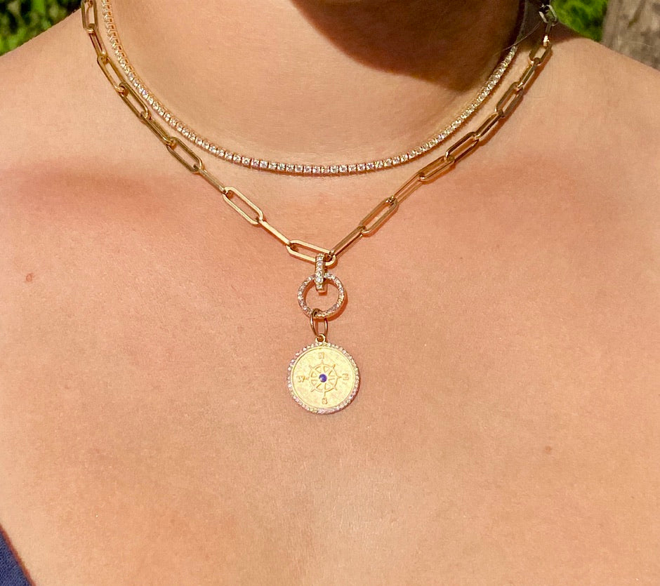 Nautical jewelry hotsell compass rose