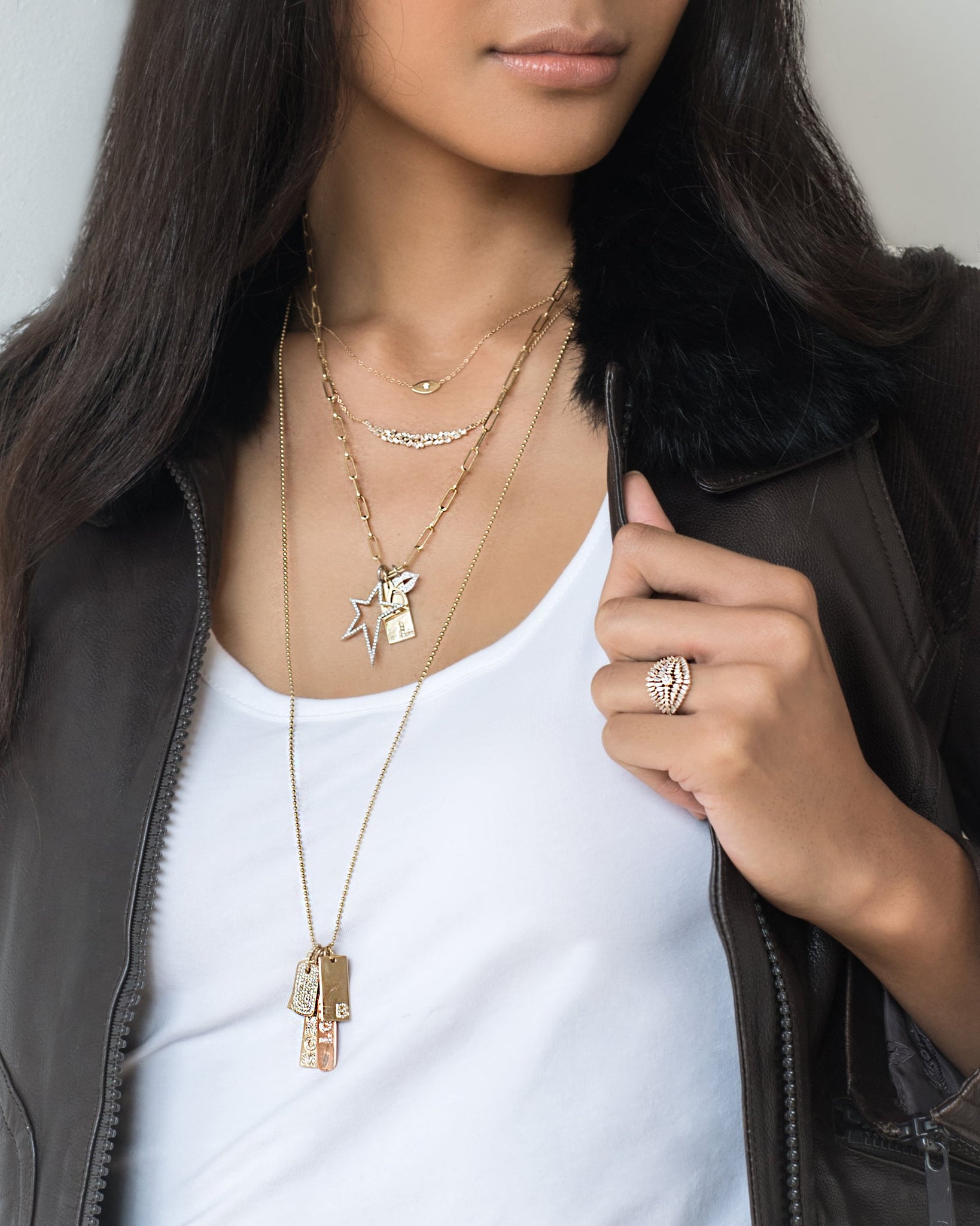 Diamond Evil Eye Necklace