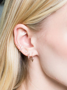 CHRISTY DIAMOND EAR CUFF