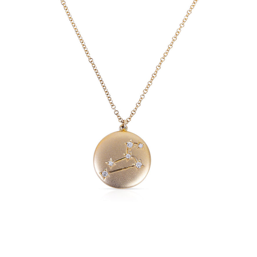 Zodiac necklace constellation sale