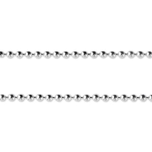 STERLING SILVER BALL CHAIN
