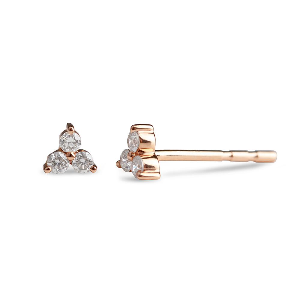 Trillium Diamond Earrings