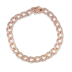 SALT. Fine Jewelry  MEDIUM DIAMOND CHAIN LINK BRACELET – SALT. Fine  Jewelry CA