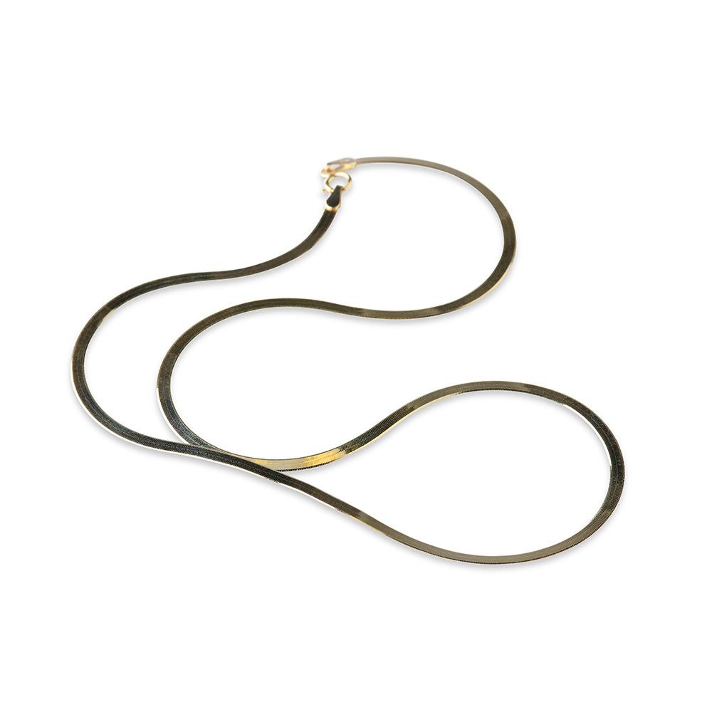 14K SOLID LIQUID GOLD NECKLACE