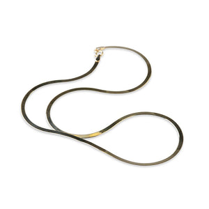 14K SOLID LIQUID GOLD NECKLACE