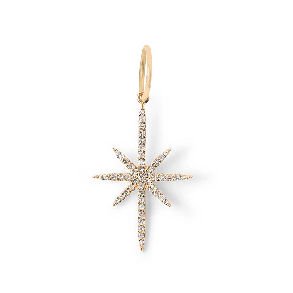 14K GOLD DIAMOND NORTH STAR CHARM
Medium Diamond North Star Charm
North Star Pendant with Diamonds Medium
Diamond North Star Charm in Medium Size
Medium North Star Pendant with Diamond Accents
North Star Charm in Gold with Diamonds
North star charm
Diamond charm
Star pendant
Medium charm
Fine jewelry
Designer star pendant
Luxury jewelry
Statement star charm
Diamond pendant