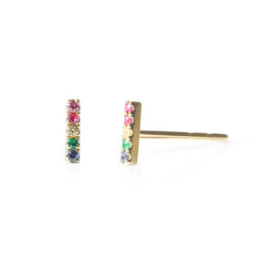 Rainbow Bar Earrings