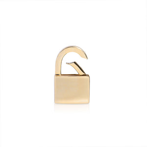 14K GOLD SPRING LOADED LOCK CLASP