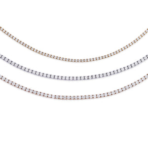 JULIETTE DIAMONDS TENNIS NECKLACE