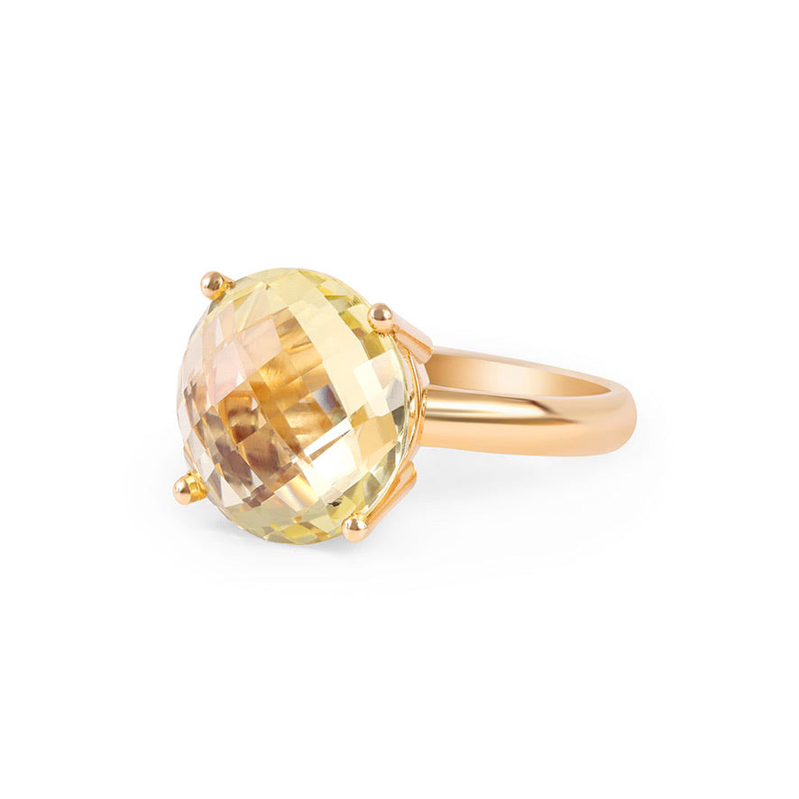 TOPAZ CANDY COCKTAIL RING
