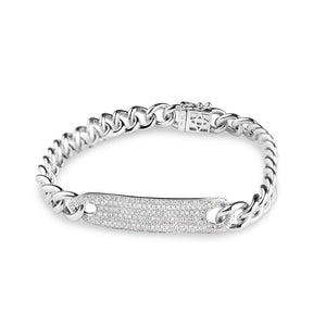 CHAIN LINK DIAMOND ID BRACELET
DIAMOND ID CHAIN LINK BRACELET
Chain Link Diamond ID Bracelet
Diamond ID Bracelet
Chain Link Bracelet with Diamond
Luxury Diamond ID Bracelet
14K Gold Chain Link Diamond ID Bracelet
Diamond bracelet
ID bracelet
Chain link bracelet
Luxury bracelet
Personalized bracelet
Link bracelet
Fine jewelry bracelet
Custom bracelet
Elegant bracelet
Men's/women's diamond bracelet