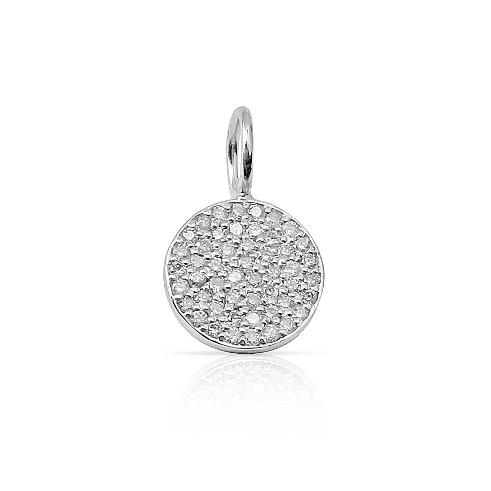 Diamond Disc Pendant