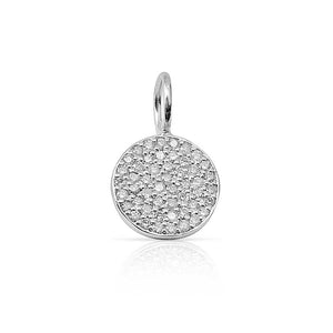 Diamond Disc Pendant