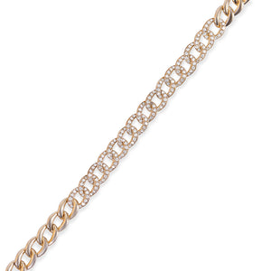 DIAMOND 14K GOLD MEDIUM HALF BRACELET
Medium Half Diamond Cuban Bracelet
Half Diamond Cuban Link Bracelet
Diamond Cuban Bracelet
Cuban Link Bracelet with Diamonds
14K Gold Half Diamond Cuban Bracelet
Diamond Cuban bracelet
Cuban link bracelet
14K gold bracelet
Diamond chain bracelet
Luxury bracelet
Link bracelet
Fine jewelry bracelet
Diamond bracelet
Men's bracelet
Women's bracelet