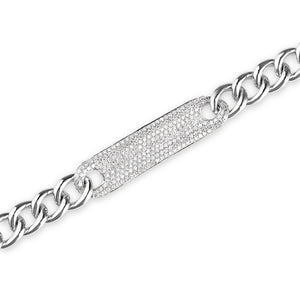 DIAMOND ID 14K GOLD CHAIN LINK BRACELET
DIAMOND ID CHAIN LINK BRACELET
Chain Link Diamond ID Bracelet
Diamond ID Bracelet
Chain Link Bracelet with Diamond
Luxury Diamond ID Bracelet
14K Gold Chain Link Diamond ID Bracelet
Diamond bracelet
ID bracelet
Chain link bracelet
Luxury bracelet
Personalized bracelet
Link bracelet
Fine jewelry bracelet
Custom bracelet
Elegant bracelet
Men's/women's diamond bracelet