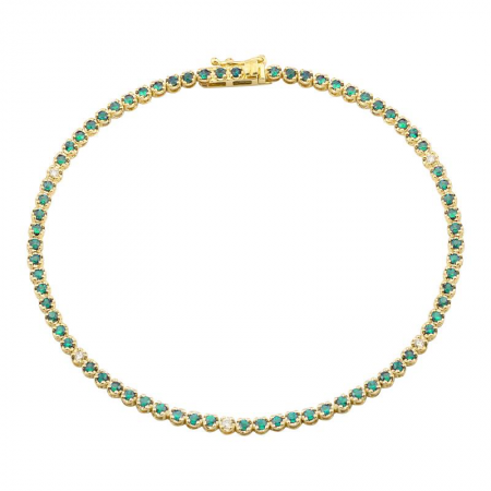 EMERALD AND DIAMOND TENNIS BRACELET
Gemstone bracelet
Diamond bracelet
Tennis bracelet
Luxury bracelet
Colored gemstone bracelet
Fine jewelry
Designer bracelet
Gemstone jewelry
Tennis bracelet with gemstones
Diamond tennis bracelet