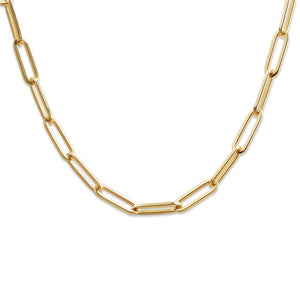 CHUNKY LUXE PAPERCLIP CHAIN