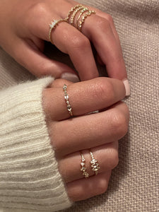 LILA MARQUISE CUT DIAMOND BAND