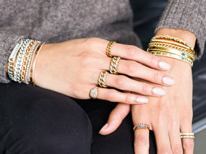 ABBY BAGUETTE DIAMOND RING